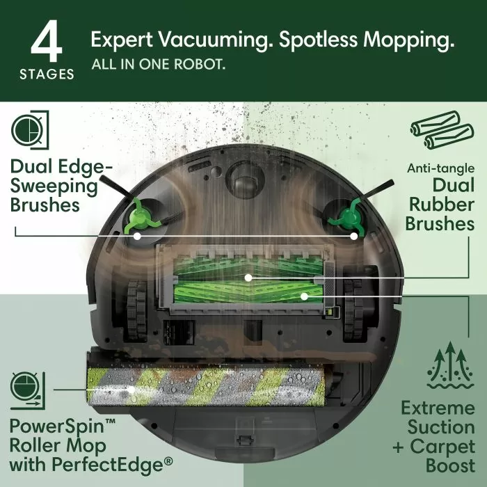 Roomba® Max 705 Combo Robot + AutoWash™ Dock - Refurbished
