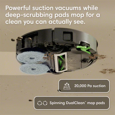 Roomba® Plus 415 Combo Robot Vacuum & Mop + AutoWash™ dock